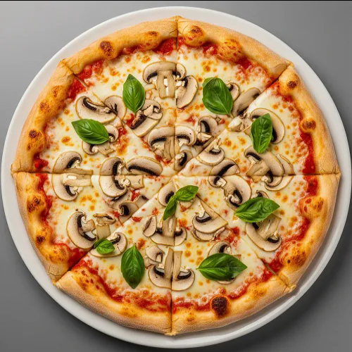 Mushroom Pizza 