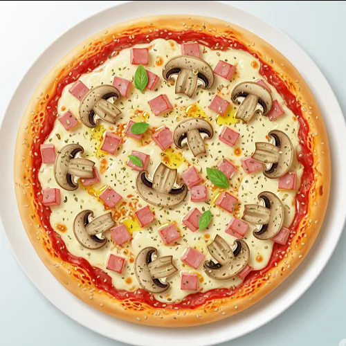 Ham Pizza 