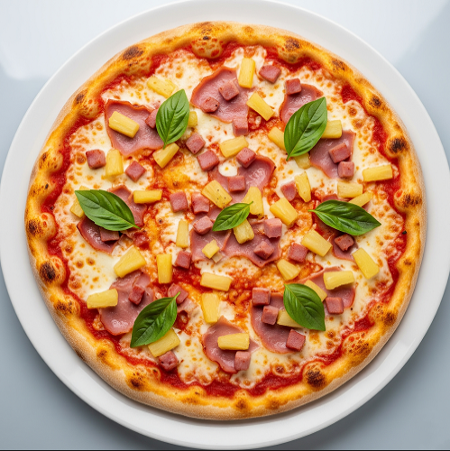 Ham & Pineapple Pizza 