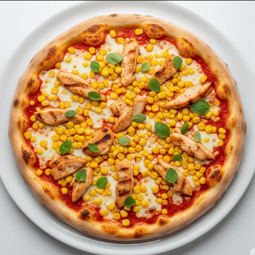 Chicken & Sweet Corn Pizza 