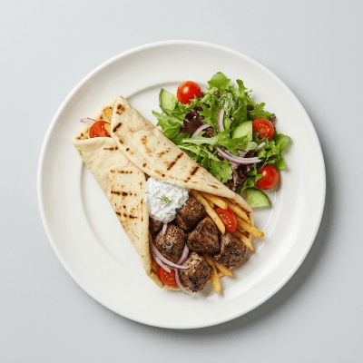 Lamb Shish Wrap 